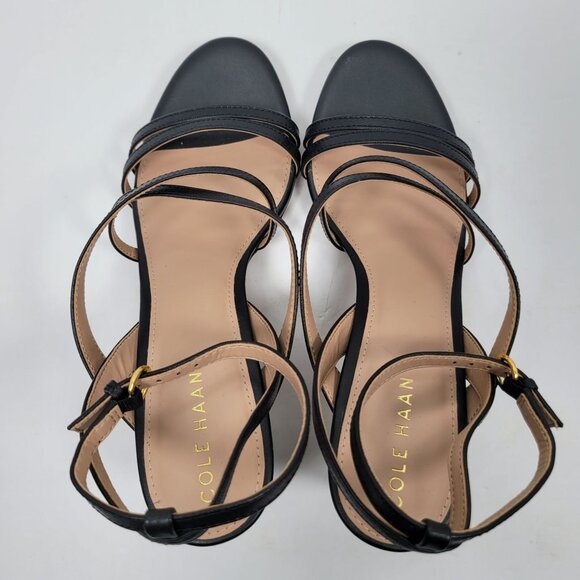 Cole Haan Women's Addie Strappy Black Sandals US Size 6.5B - Picture 7 of 11